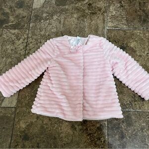 Little Me Soft Pink Baby Jacket